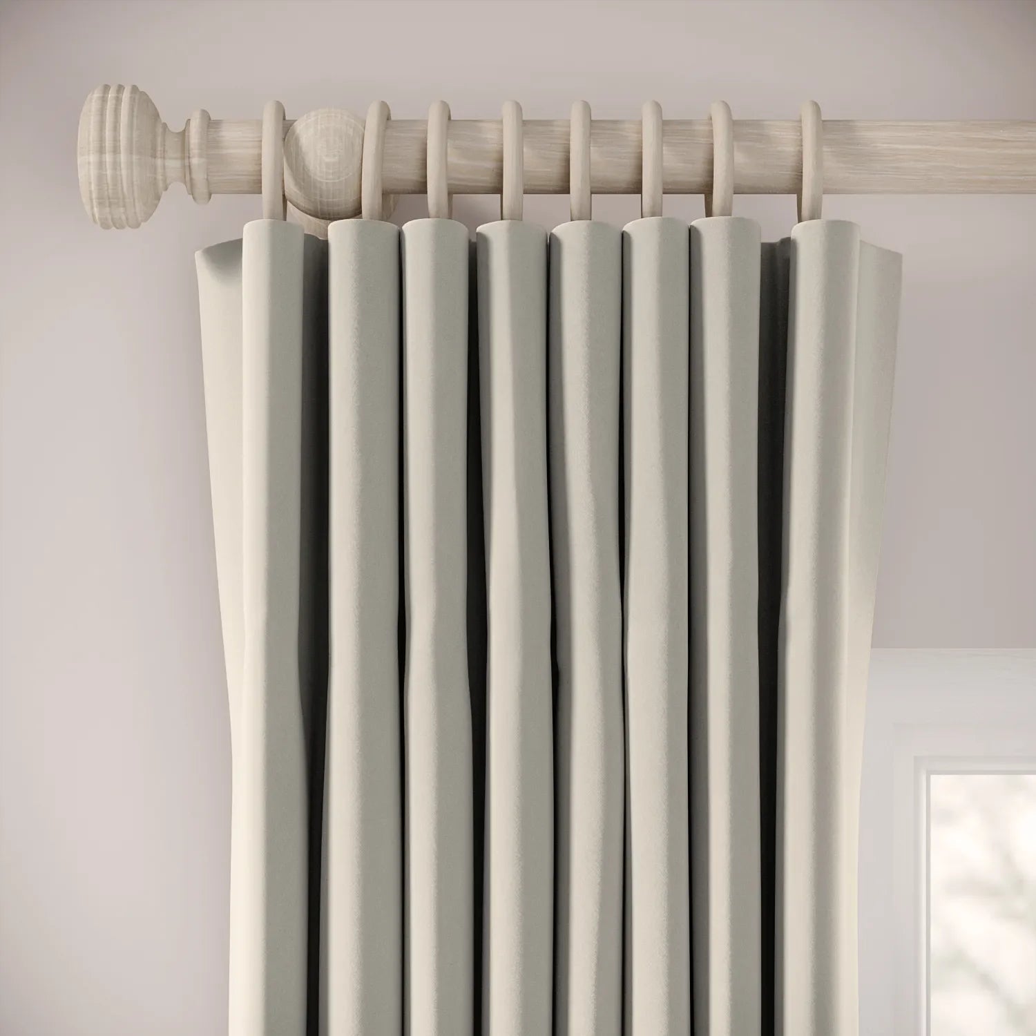 Matchbox Curtains - Soft Velvet - Mog