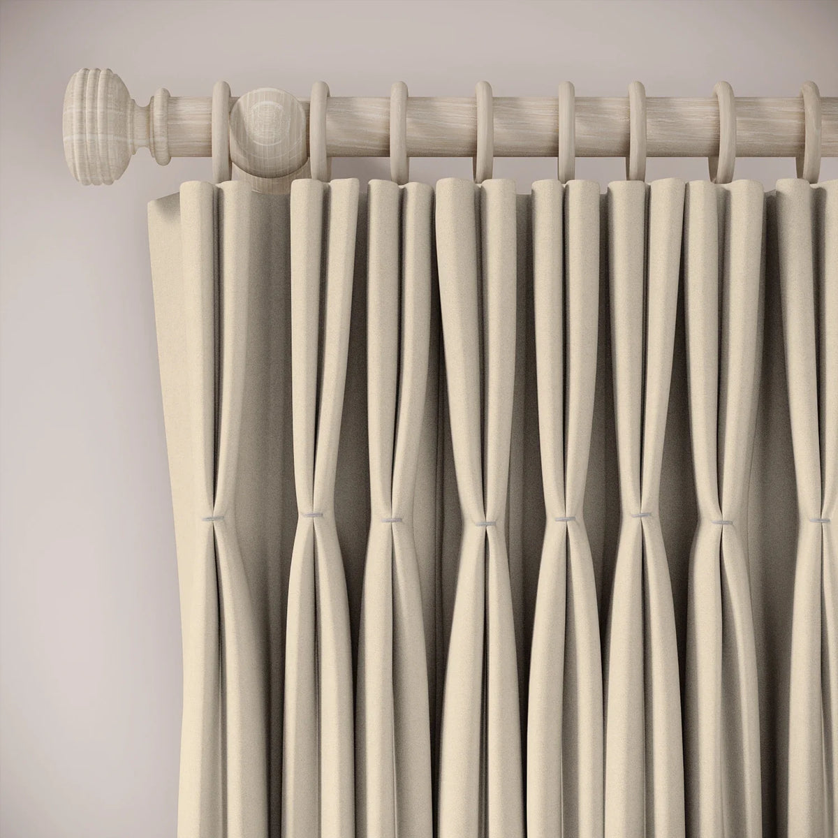 Merlin's Beard Curtains - Brushed Cotton - Eggbox