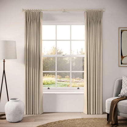 Merlin's Beard Curtains - Brushed Cotton - Mantlepiece