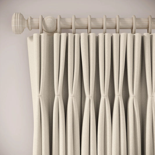 Merlin's Beard Curtains - Eco Weave - Macchiato