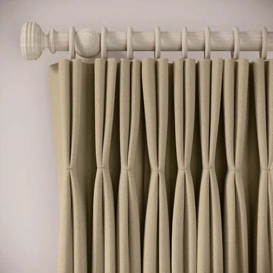 Merlin's Beard Curtains - Eco Weave - Milky Coffee