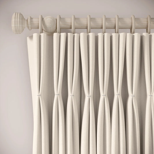 Merlin's Beard Curtains - Linen Blend - Chamonix