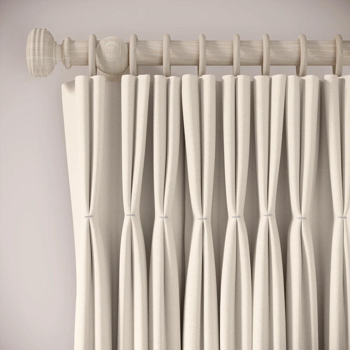 Merlin's Beard Curtains - Linen Blend - Chamonix