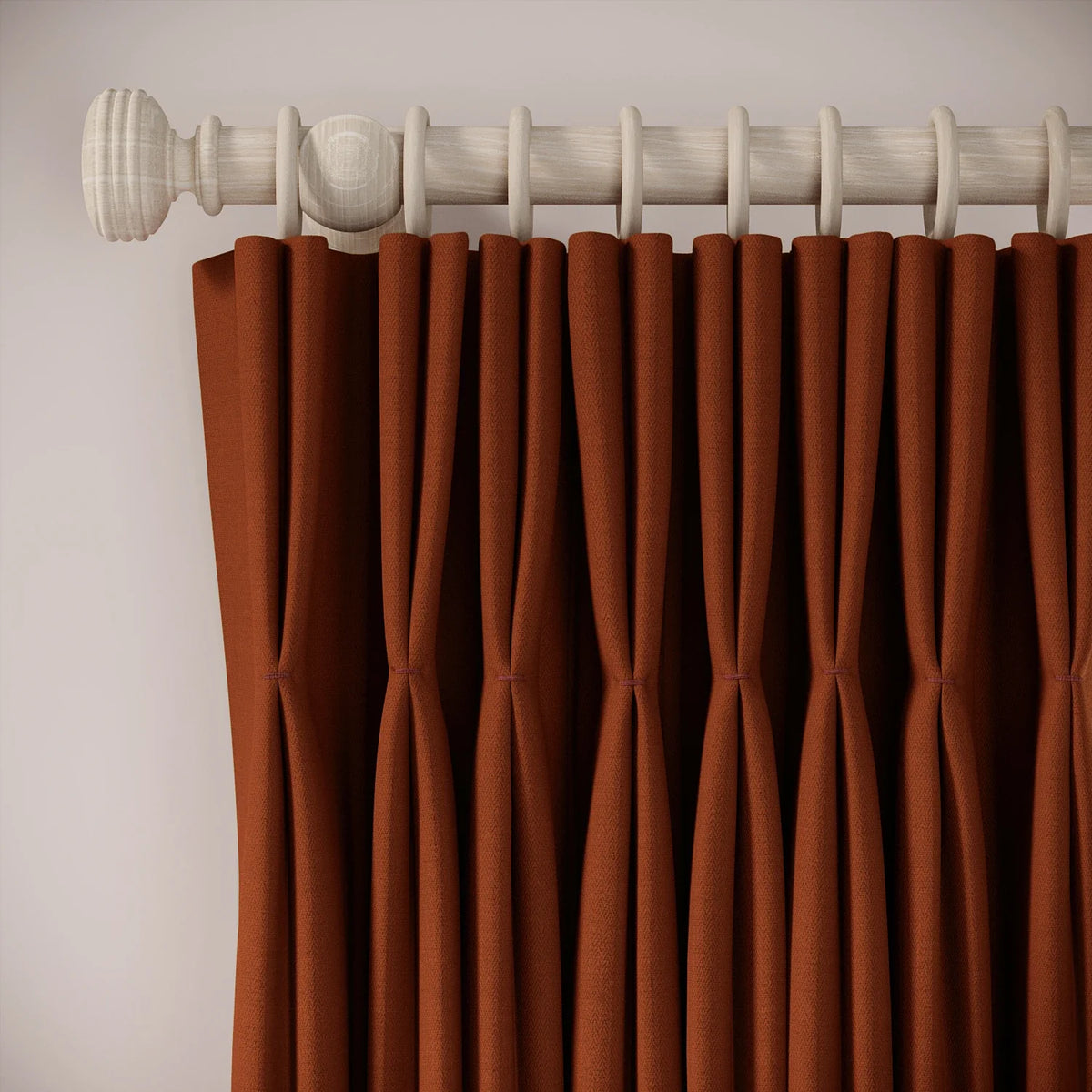 Merlin's Beard Curtains - Linen Blend - Flare