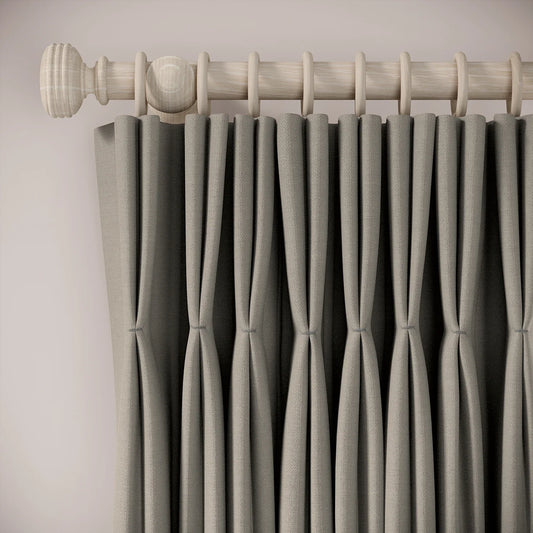 Merlin's Beard Curtains - Linen Blend - St Clements