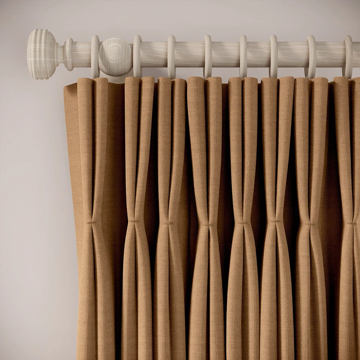 Merlin's Beard Curtains - Pure Linen - Dust Bunny