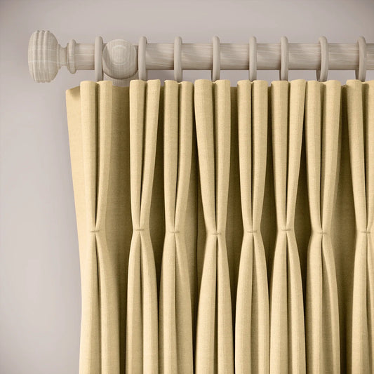 Merlin's Beard Curtains - Pure Linen - Overnight Oats