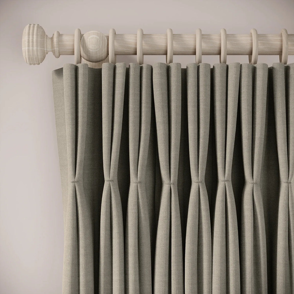 Merlin's Beard Curtains - Pure Linen - Powis Castle