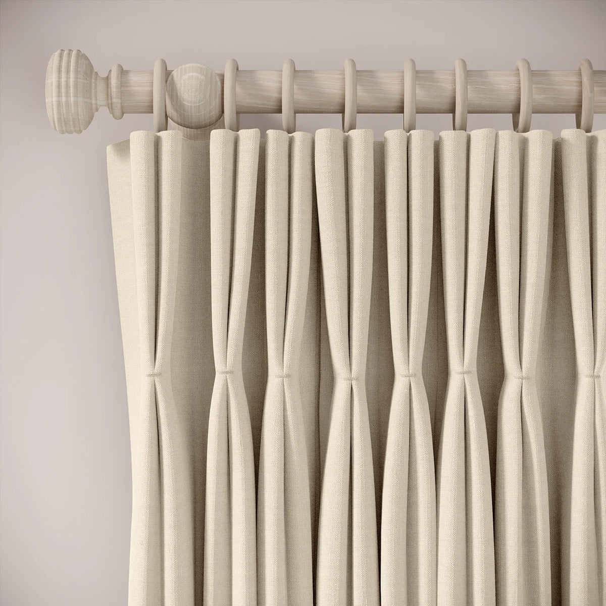 Merlin's Beard Curtains - Pure Linen - Shakespeare