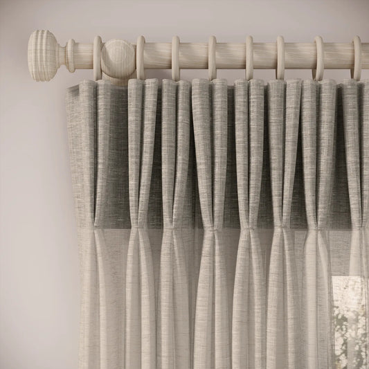 Merlin's Beard Curtains - Slubby Sheer - Oatmilk