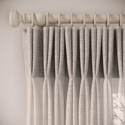 Merlin's Beard Curtains - Slubby Sheer - Tasteful