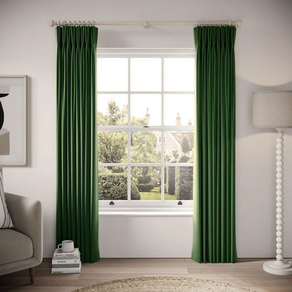 Merlin's Beard Curtains - Soft Velvet - Billiards