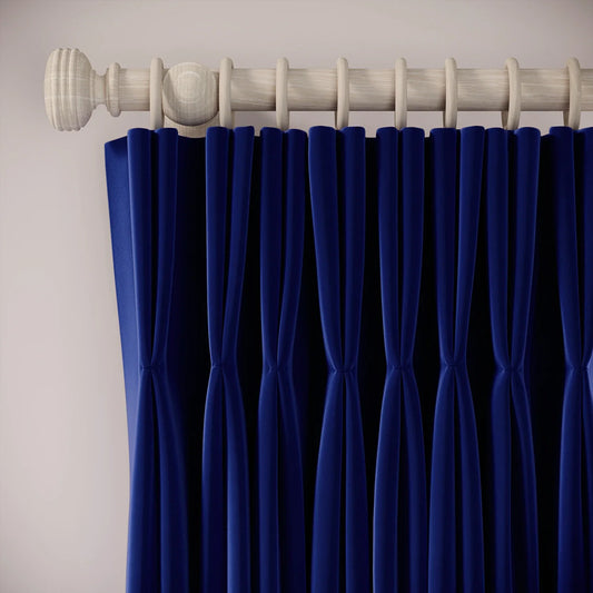 Merlin's Beard Curtains - Soft Velvet - Darling