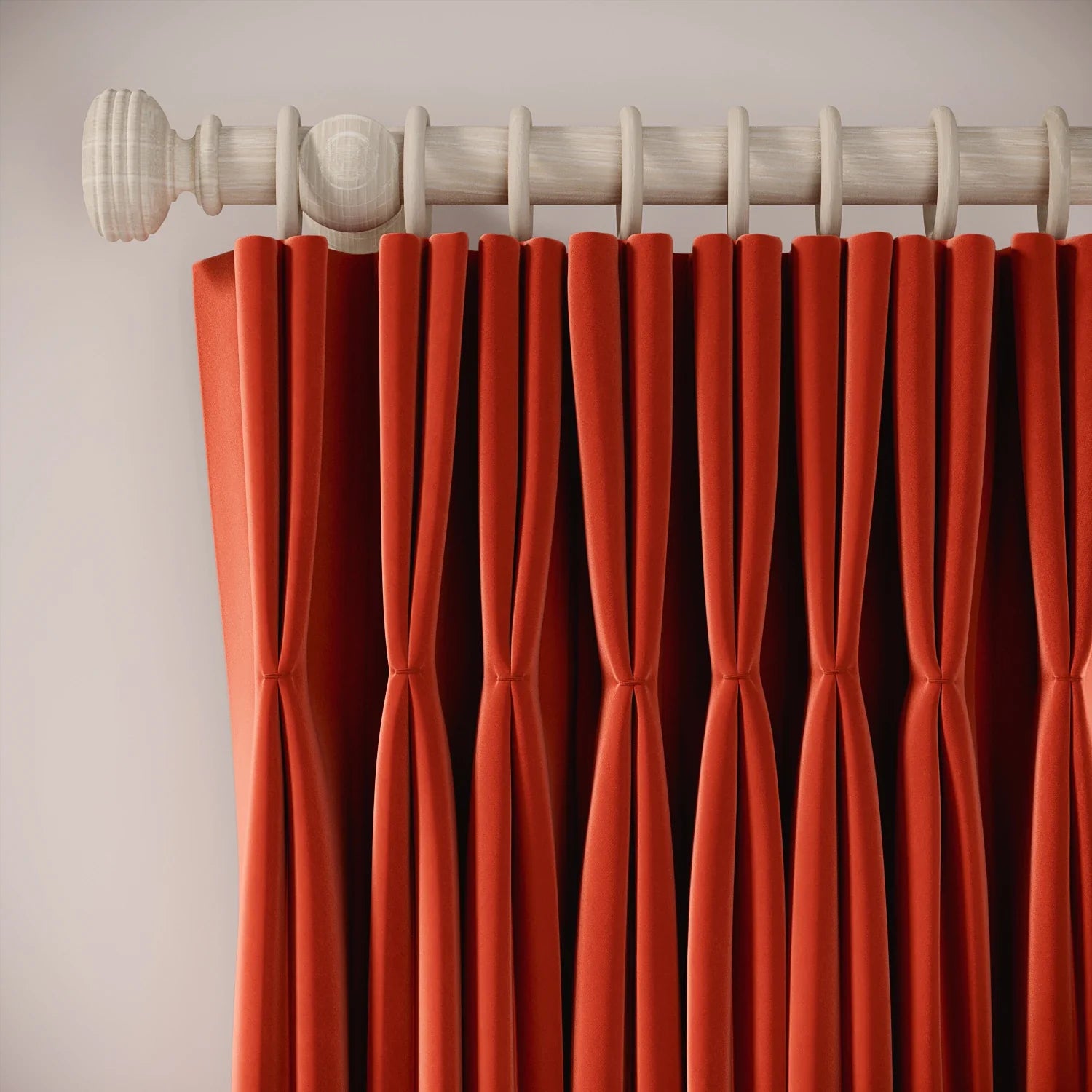Merlin's Beard Curtains - Soft Velvet - Logburner