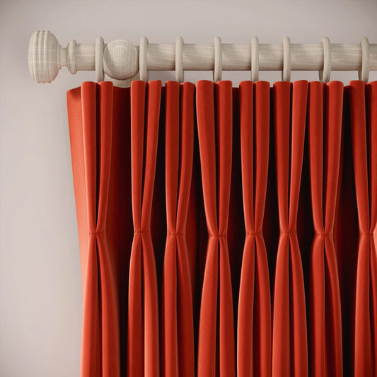 Merlin's Beard Curtains - Soft Velvet - Logburner