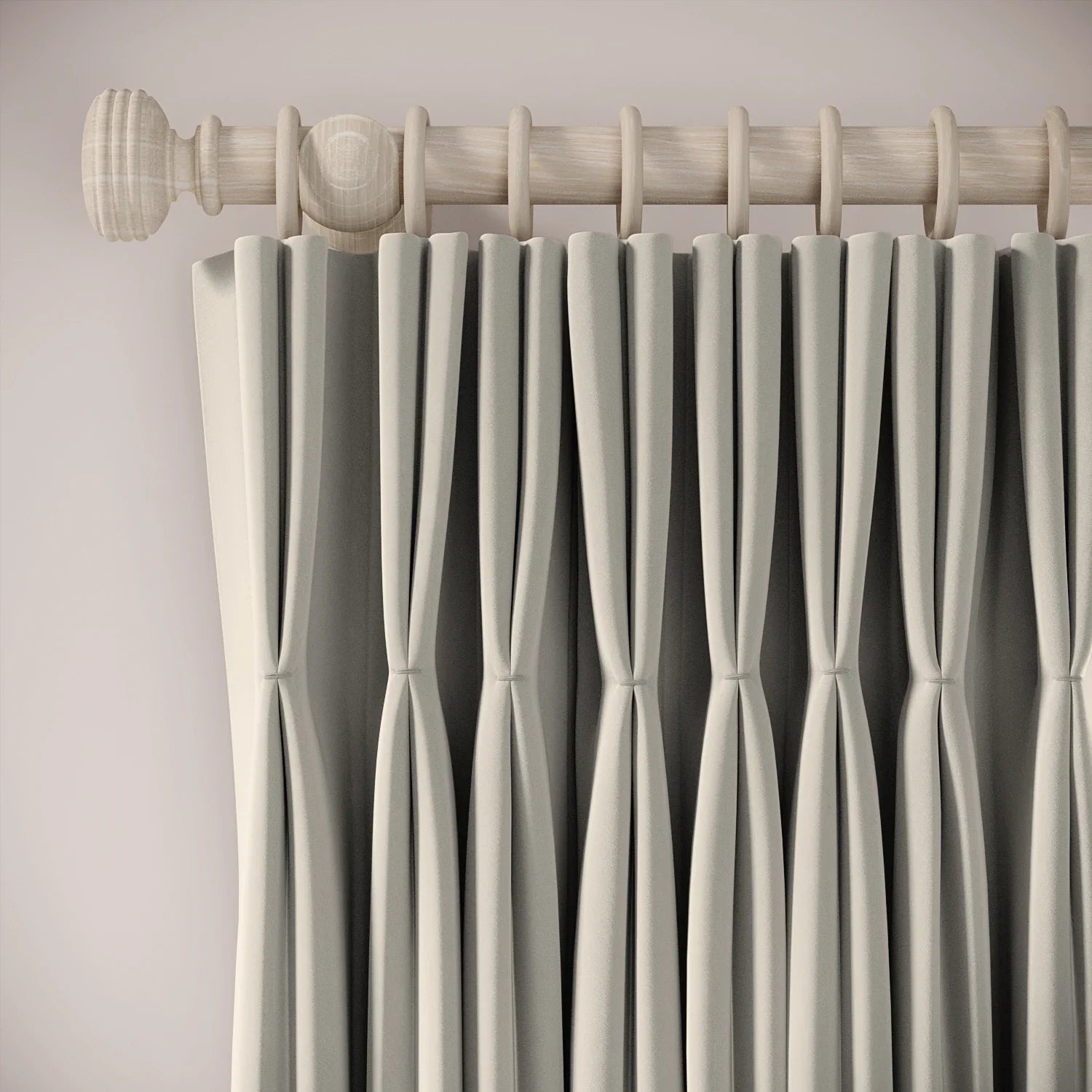 Merlin's Beard Curtains - Soft Velvet - Mog