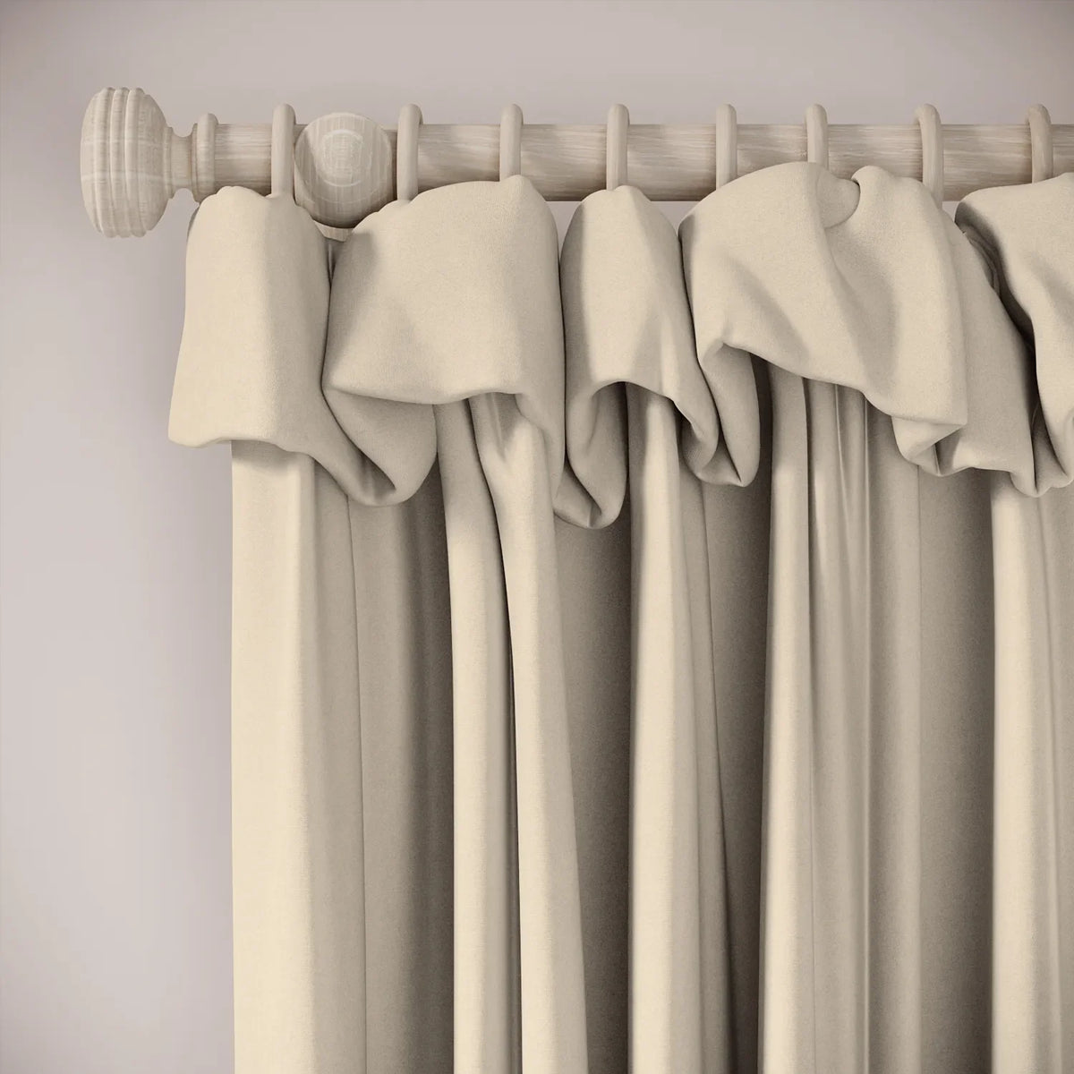 Mrs Twitchit Curtains - Brushed Cotton - Eggbox