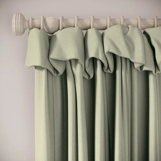 Mrs Twitchit Curtains - Brushed Cotton - Robin's Egg