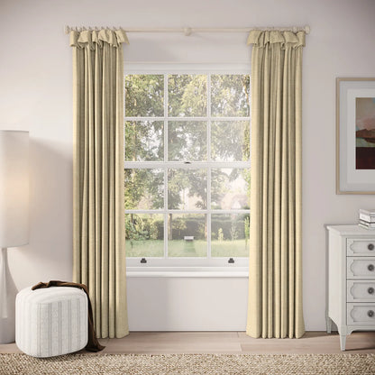 Mrs Twitchit Curtains - Eco Boucle - Demerara