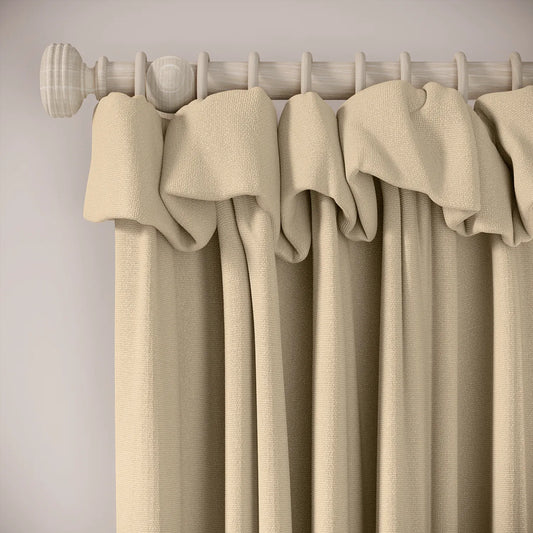 Mrs Twitchit Curtains - Eco Weave - Limpet