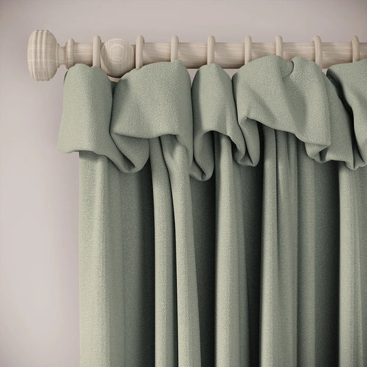 Mrs Twitchit Curtains - Eco Weave - Tidal Pool