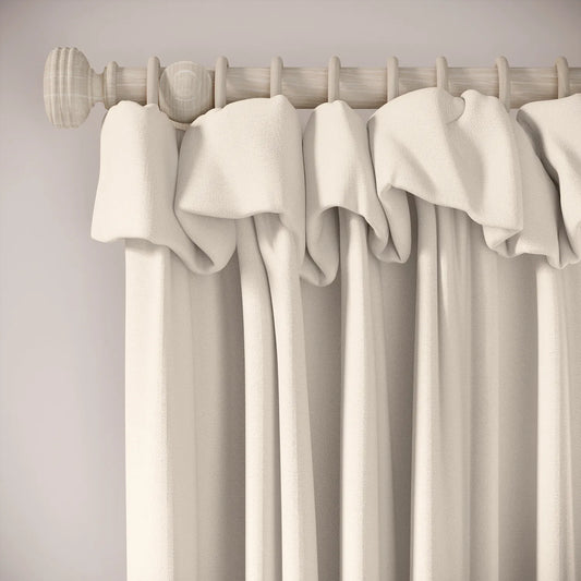 Mrs Twitchit Curtains - Linen Blend - Chamonix