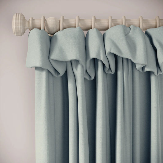 Mrs Twitchit Curtains - Linen Blend - Cirrus