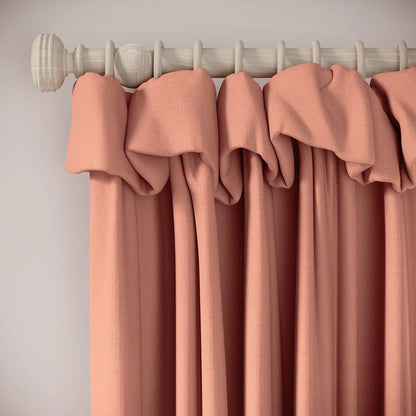 Mrs Twitchit Curtains - Linen Blend - Lollipop
