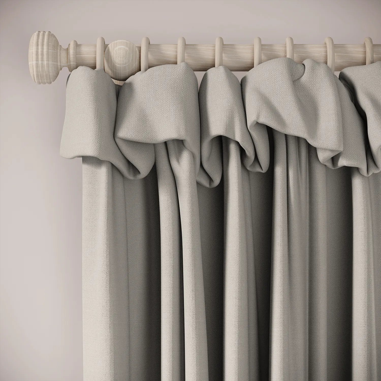 Mrs Twitchit Curtains - Linen Blend - Nellie
