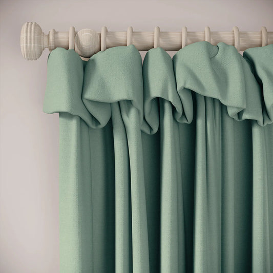 Mrs Twitchit Curtains - Linen Blend - Rockpool