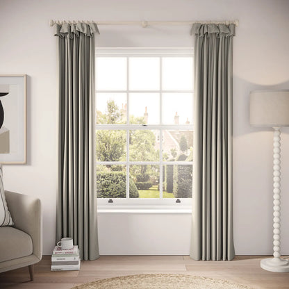 Mrs Twitchit Curtains - Linen Blend - Simmer