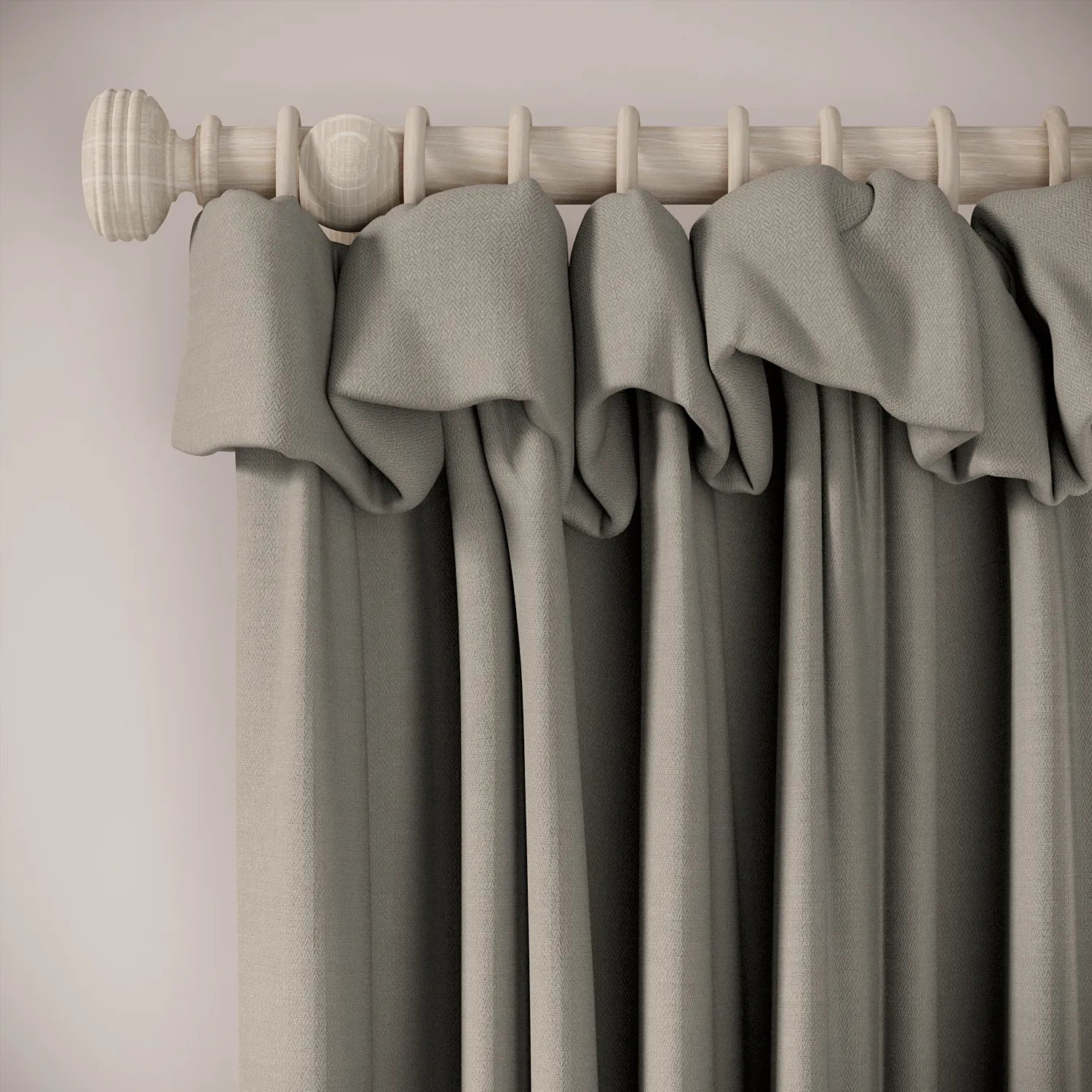 Mrs Twitchit Curtains - Linen Blend - St Clements