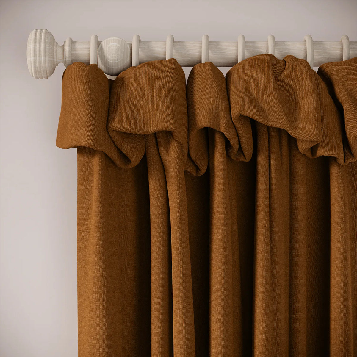 Mrs Twitchit Curtains - Pure Linen - Sussex Sunset