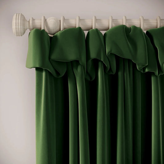 Mrs Twitchit Curtains - Soft Velvet - Billiards