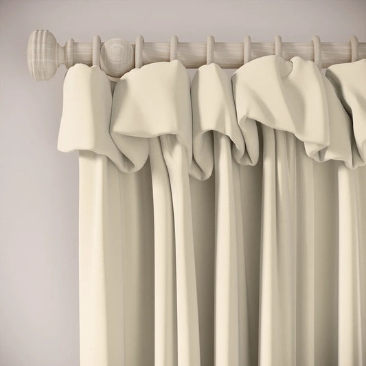 Mrs Twitchit Curtains - Soft Velvet - Dover