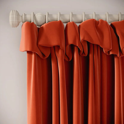 Mrs Twitchit Curtains - Soft Velvet - Logburner