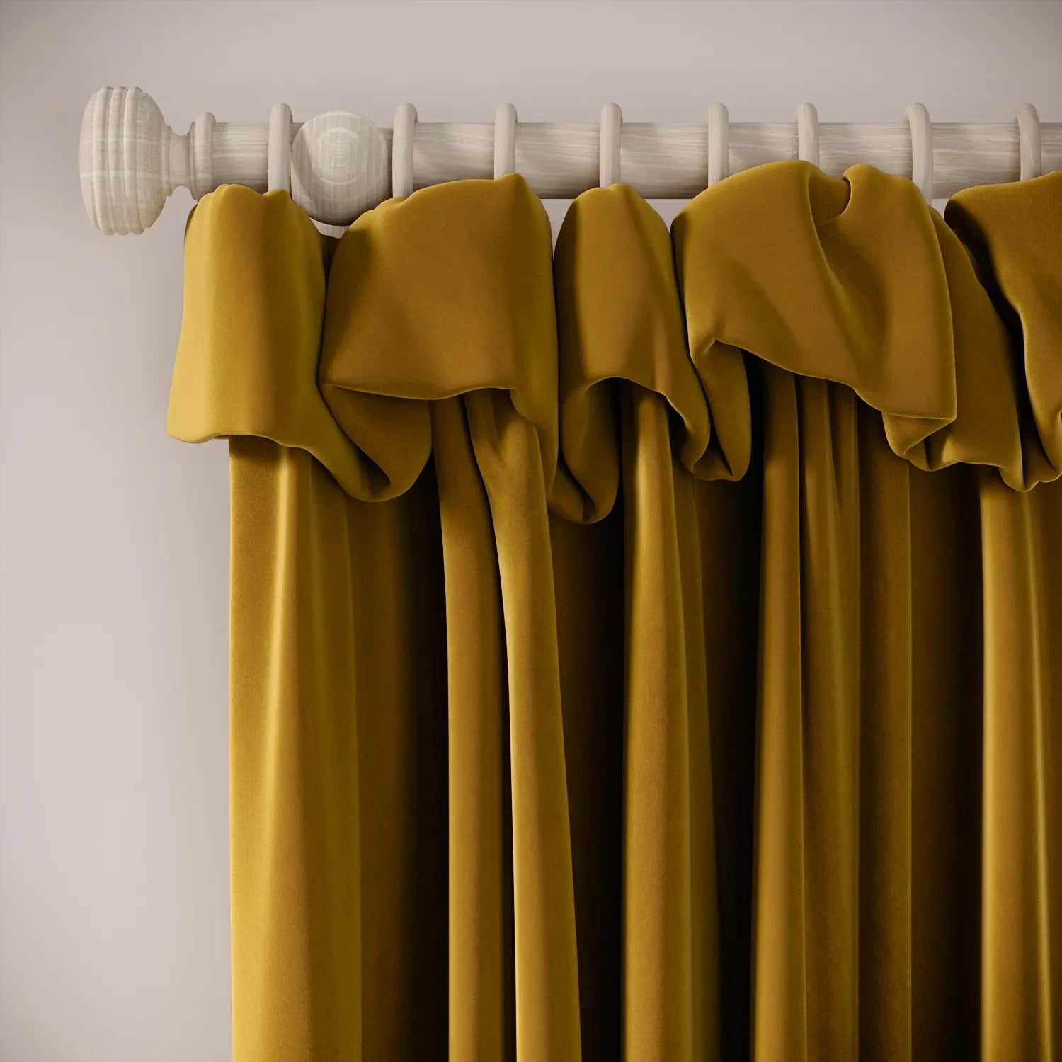Mrs Twitchit Curtains - Soft Velvet - Lucky Strike