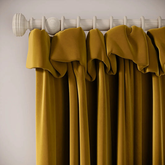Mrs Twitchit Curtains - Soft Velvet - Lucky Strike