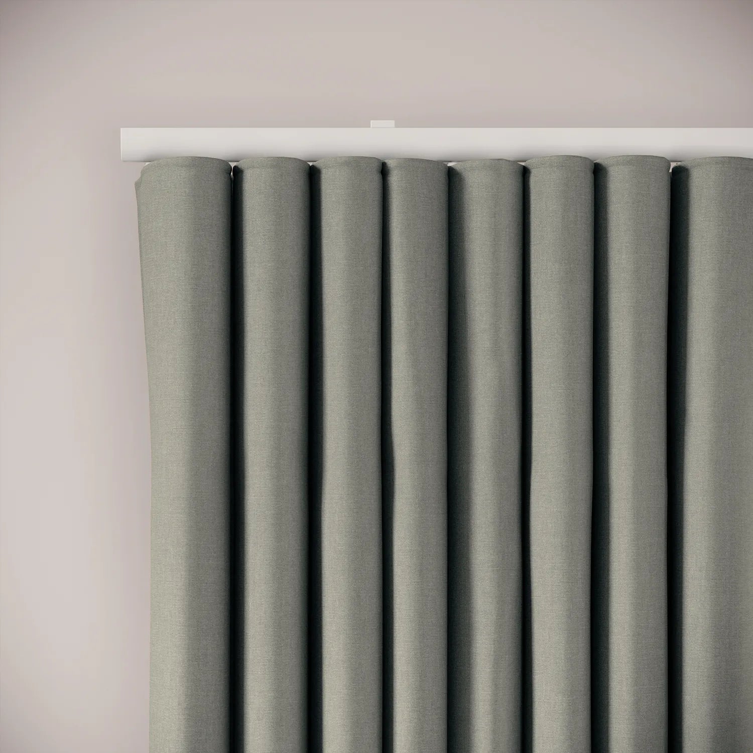 Porthcawl Curtains - Brushed Cotton - Ariel
