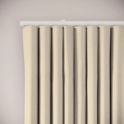 Porthcawl Curtains - Brushed Cotton - Eggbox