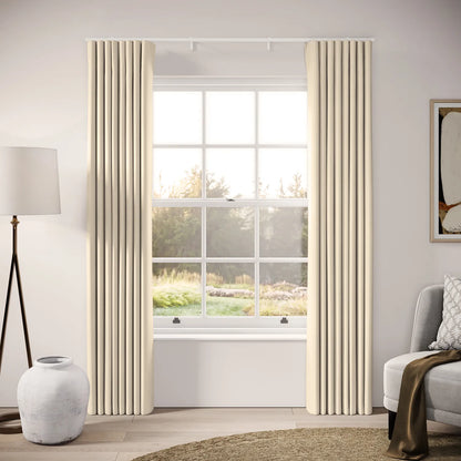 Porthcawl Curtains - Brushed Cotton - Eggbox