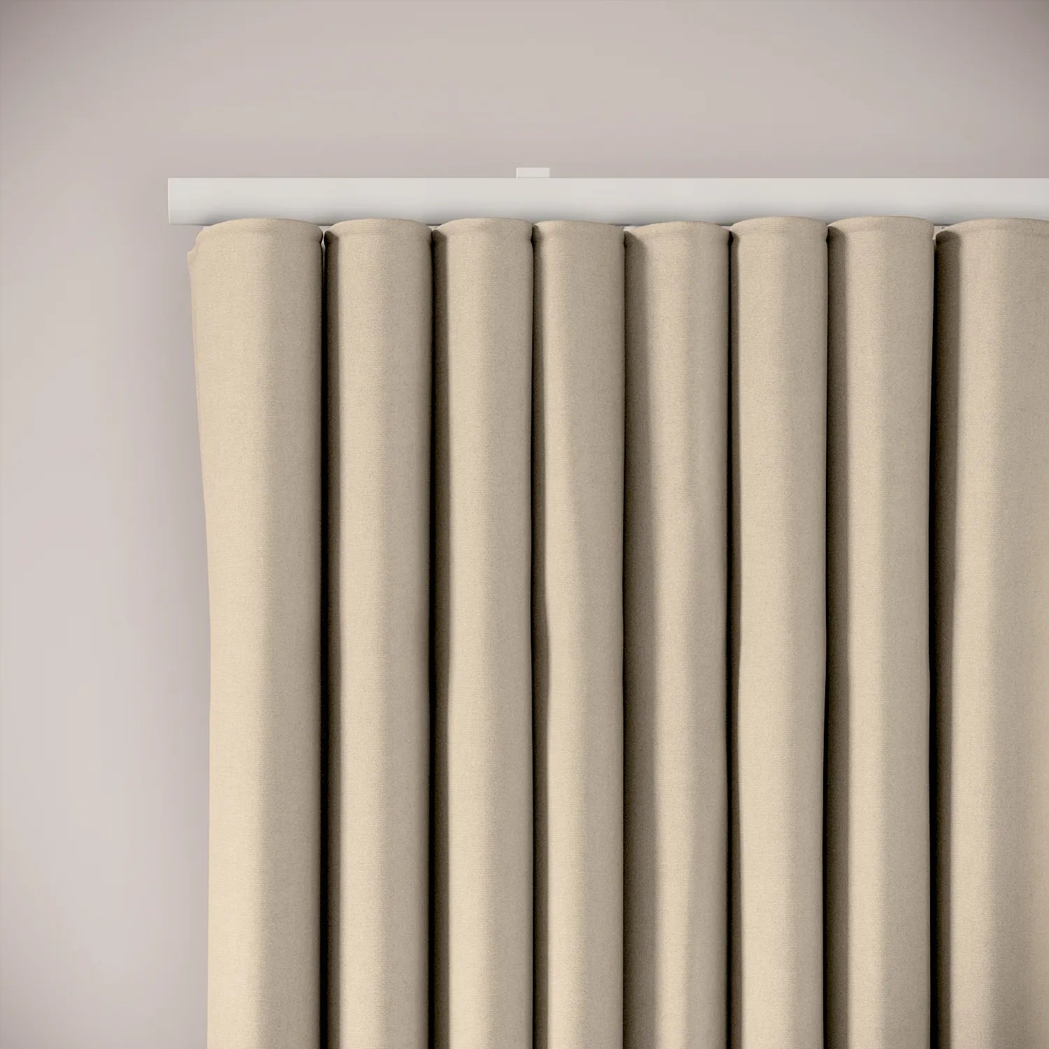 Porthcawl Curtains - Brushed Cotton - Mantlepiece