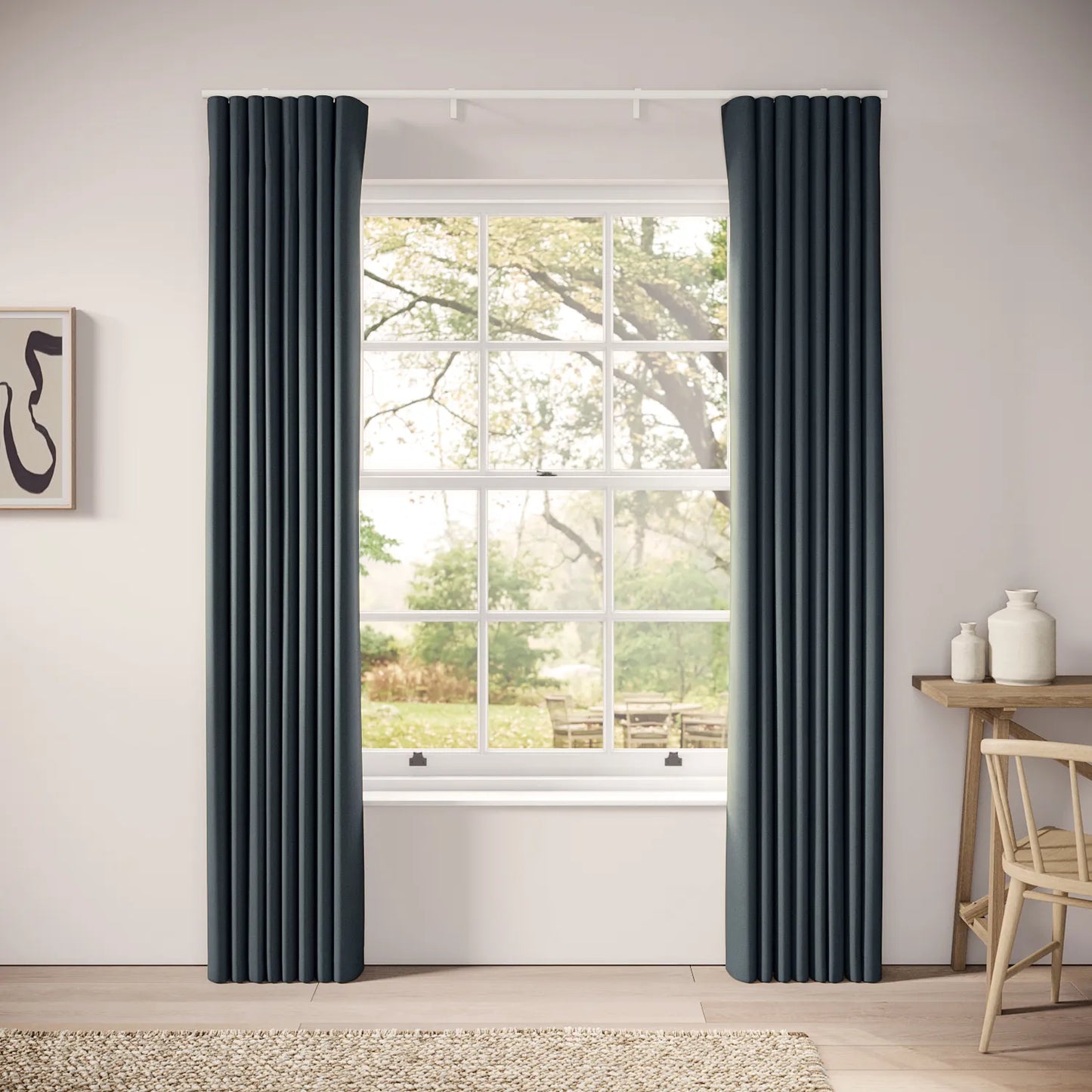 Porthcawl Curtains - Brushed Cotton - Master Mariner