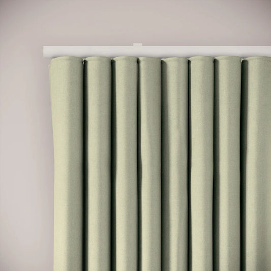 Porthcawl Curtains - Brushed Cotton - Robin's Egg