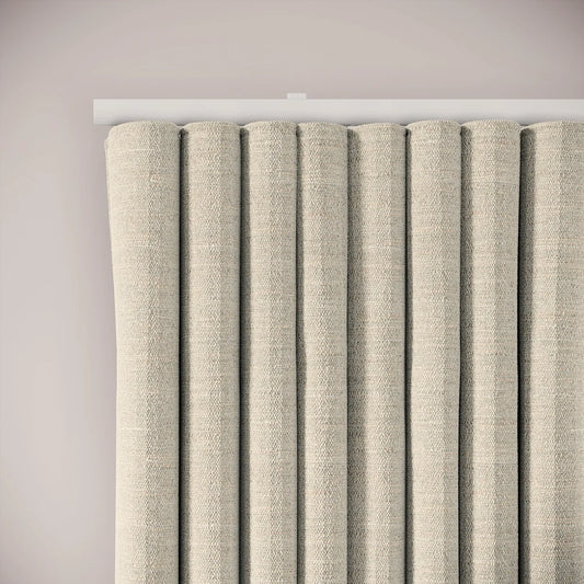 Porthcawl Curtains - Eco Boucle - Pebblish