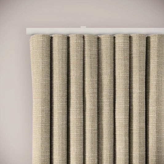 Porthcawl Curtains - Eco Boucle - Tabby Cat