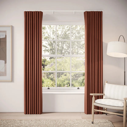 Porthcawl Curtains - Eco Weave - Brimstone