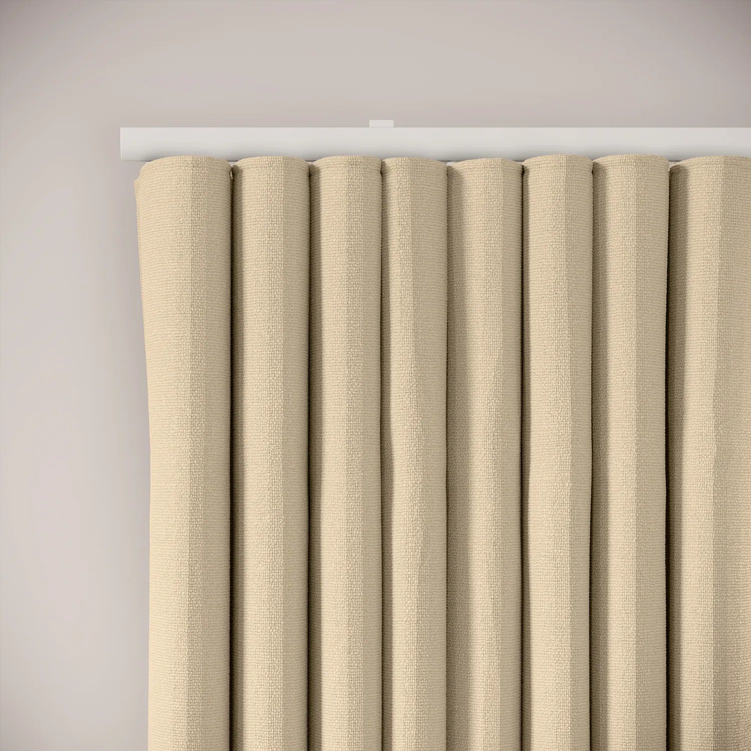 Porthcawl Curtains - Eco Weave - Limpet