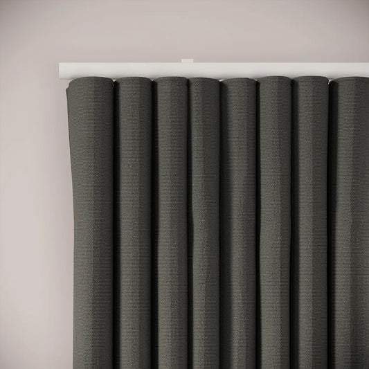 Porthcawl Curtains - Eco Weave - Nimbus