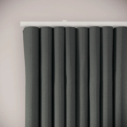 Porthcawl Curtains - Eco Weave - Plunge